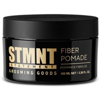 STMNT Grooming Goods Fiber Pomade, Semi-Matte Finish, 3.38oz