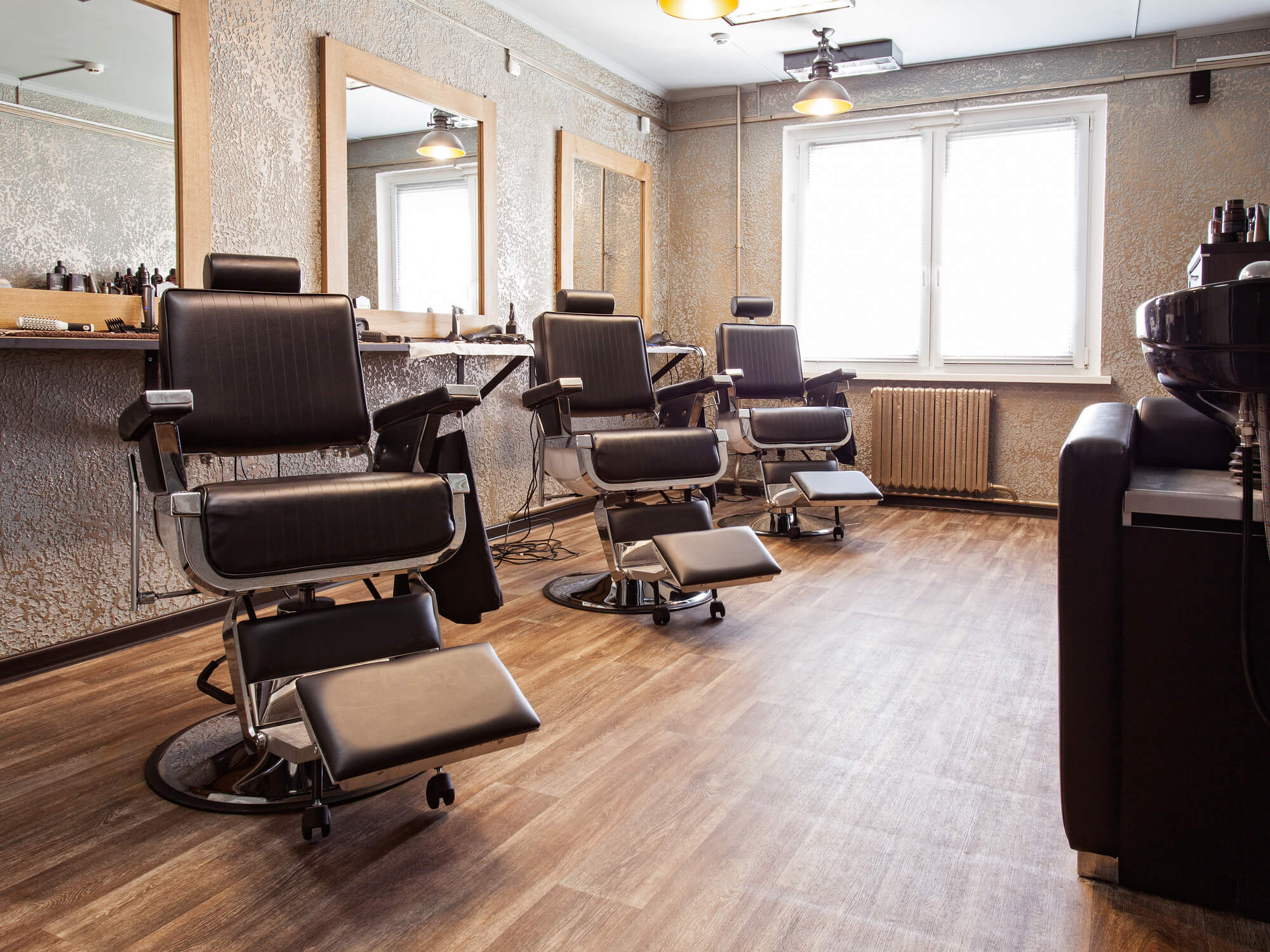 Image of salon chairs