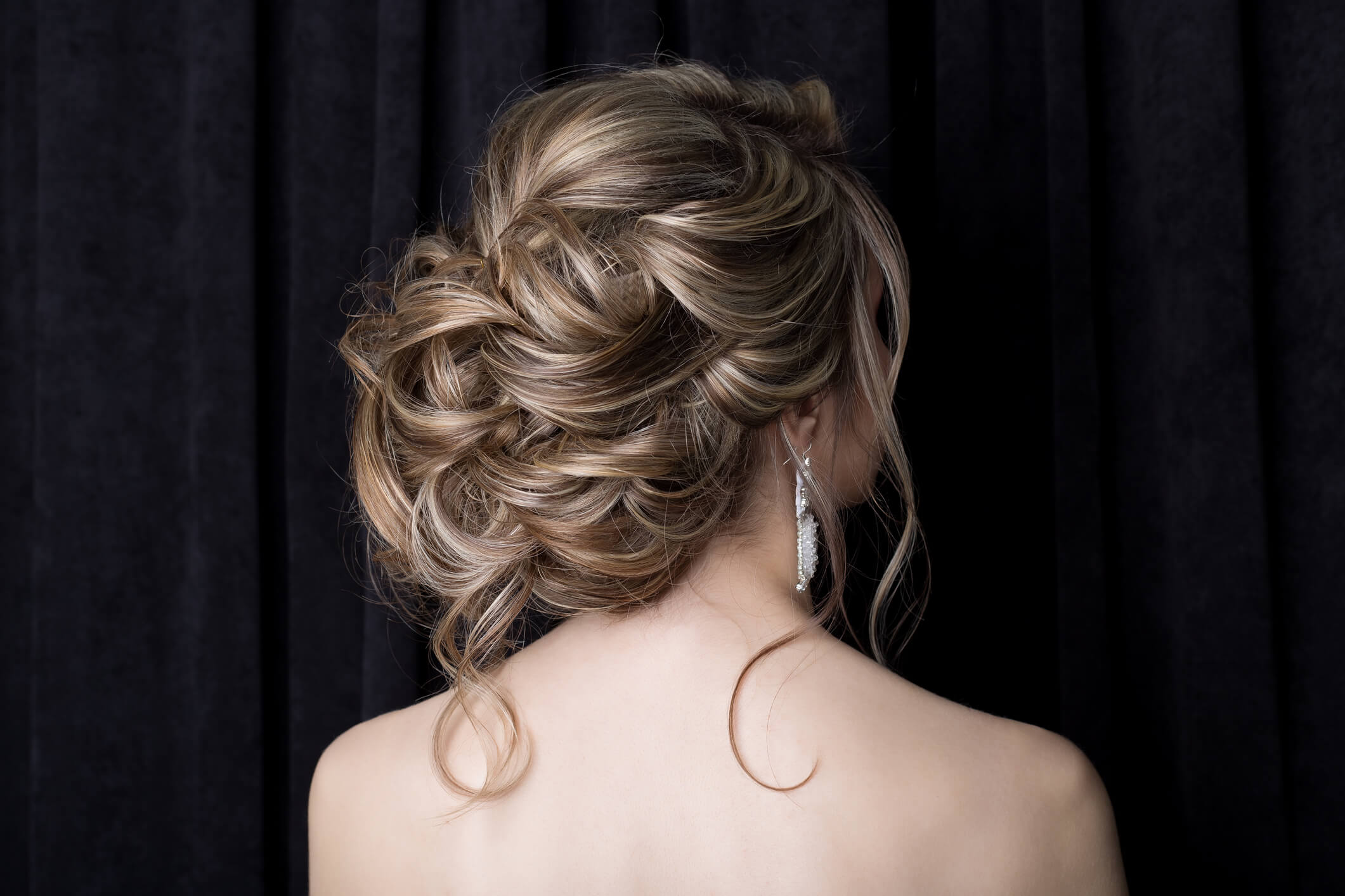 Image of a styled hair 