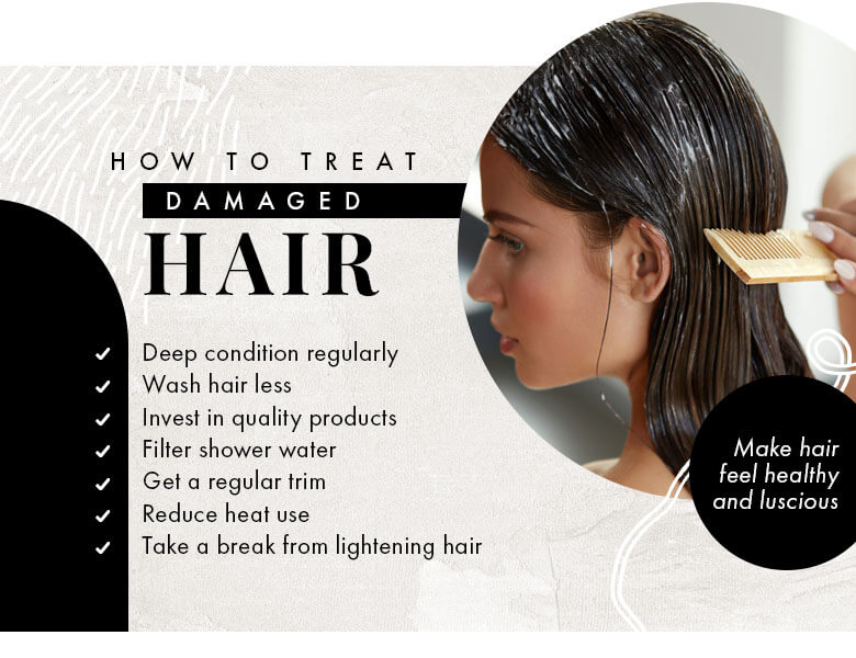 how to treat damaged hair