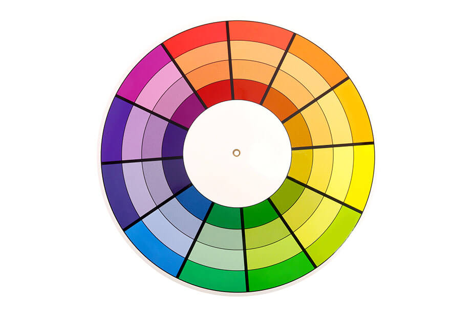 color wheel illustration