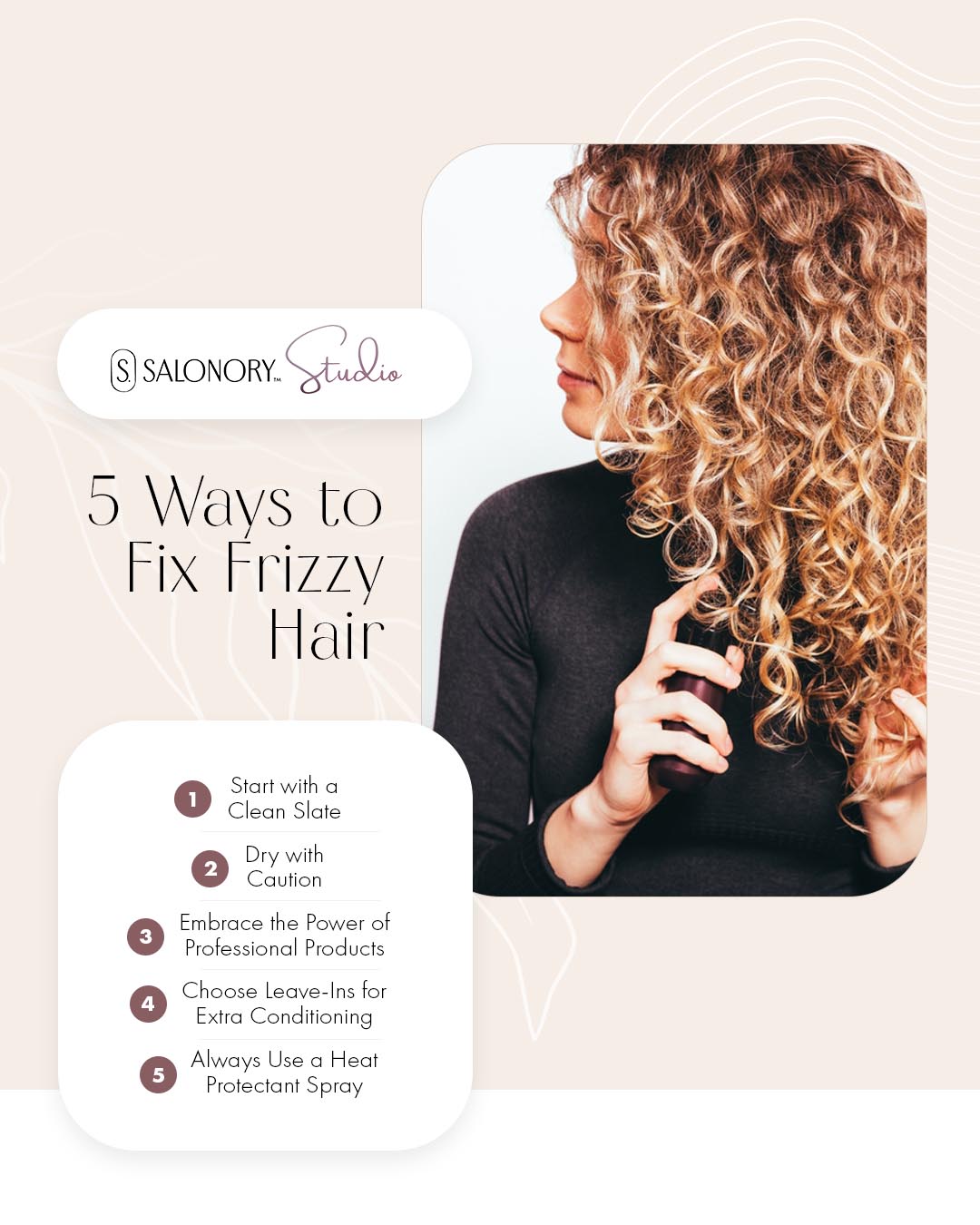 5 Ways to Fix Frizzy Hair