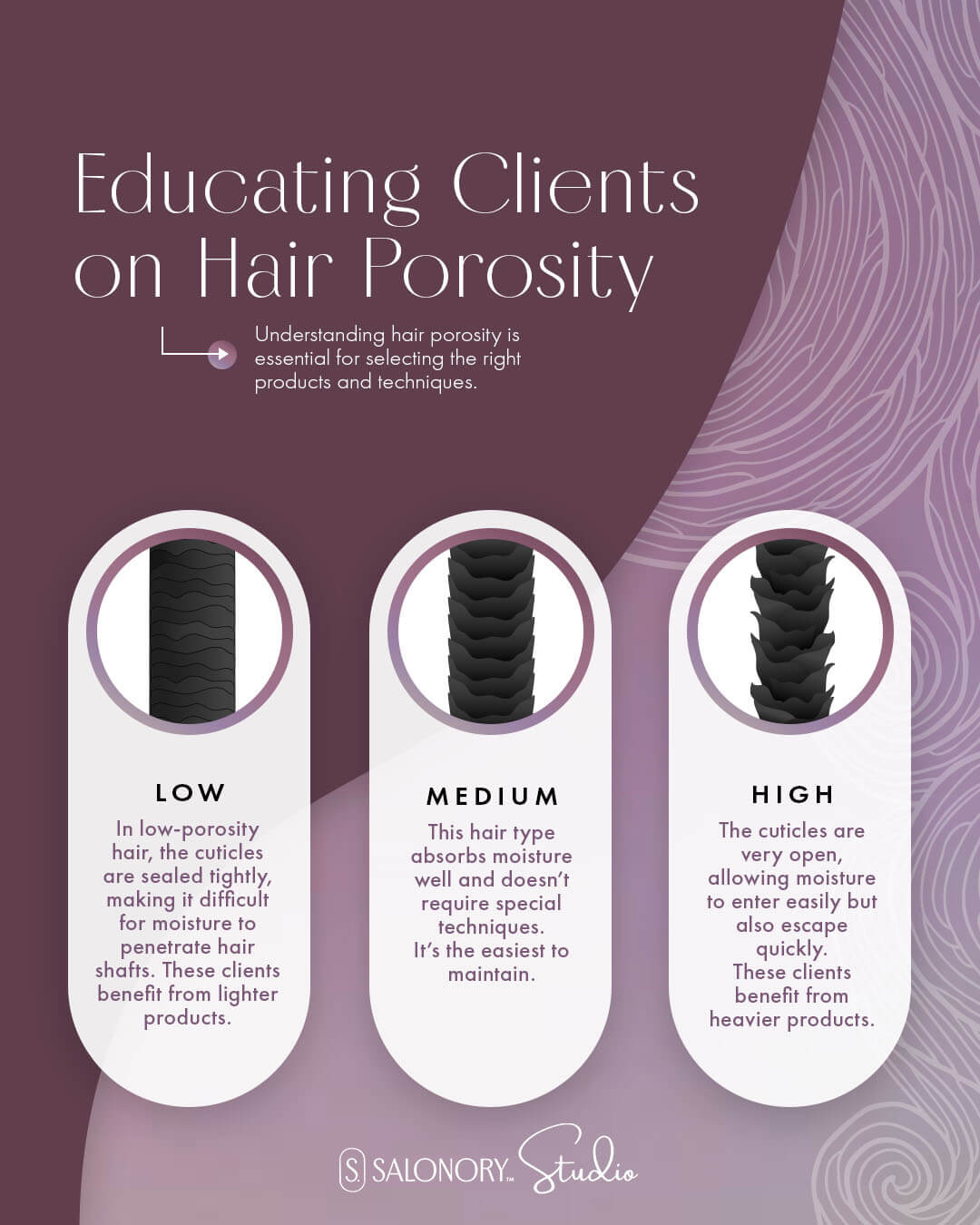 Educating Clients on Hair Porosity