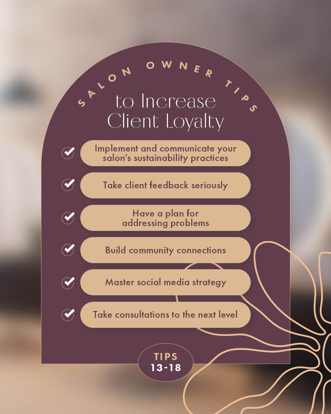 salon owner tips to increase client loyalty tips 13-18