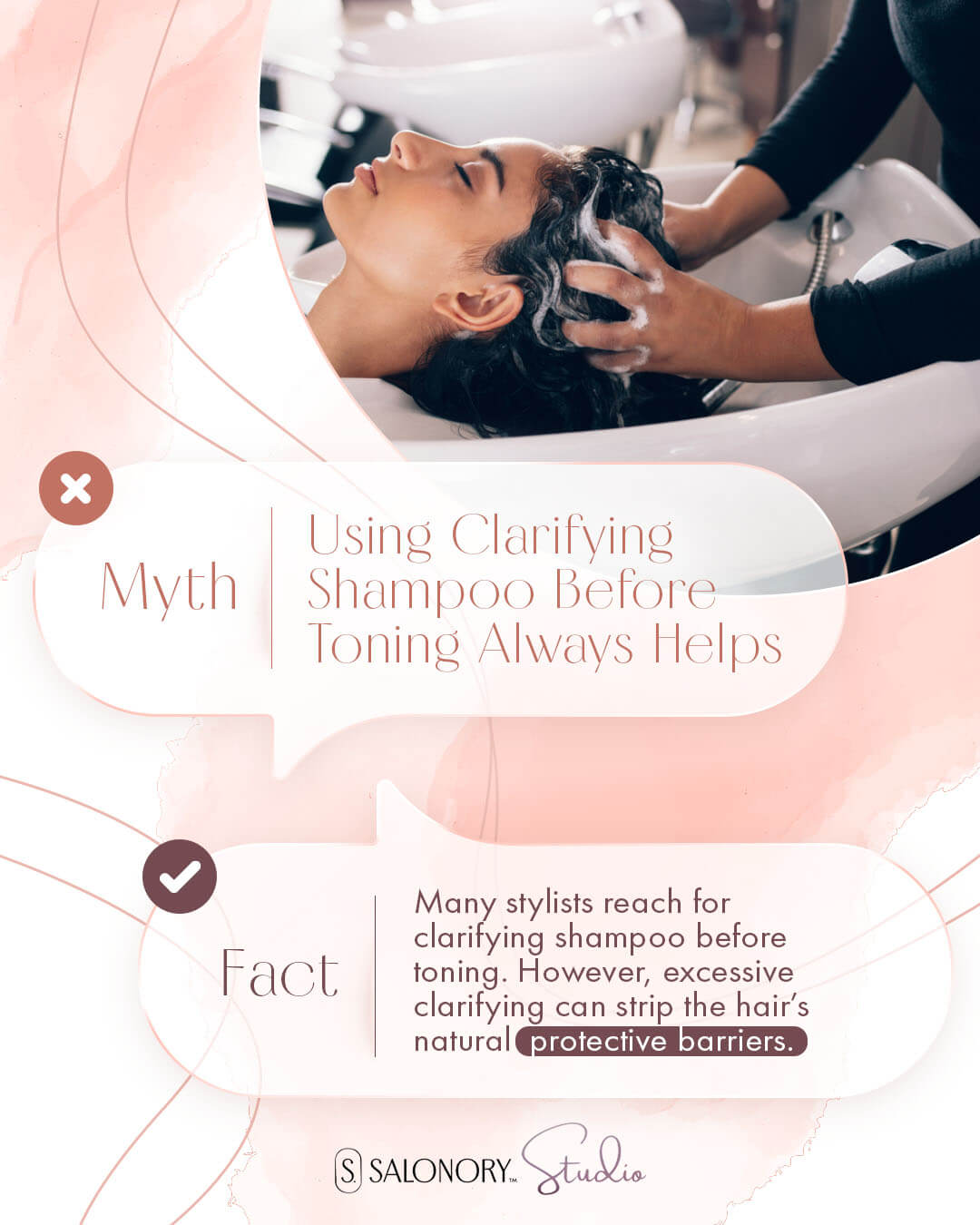 Using Clarifying Shampoo Before Toning Always Helps