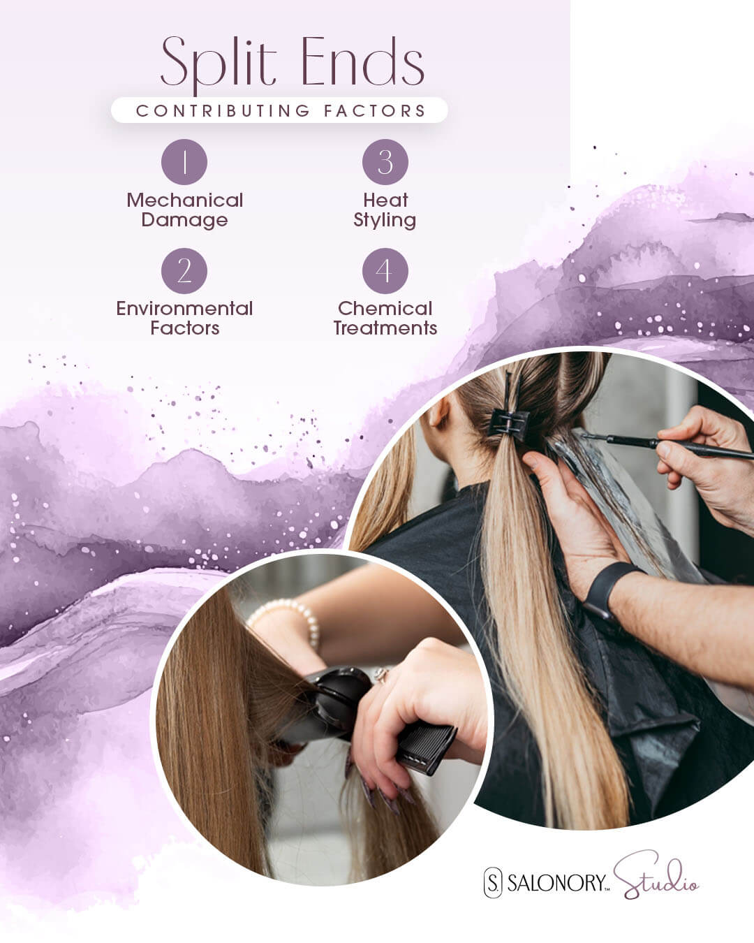 split ends contributing factors