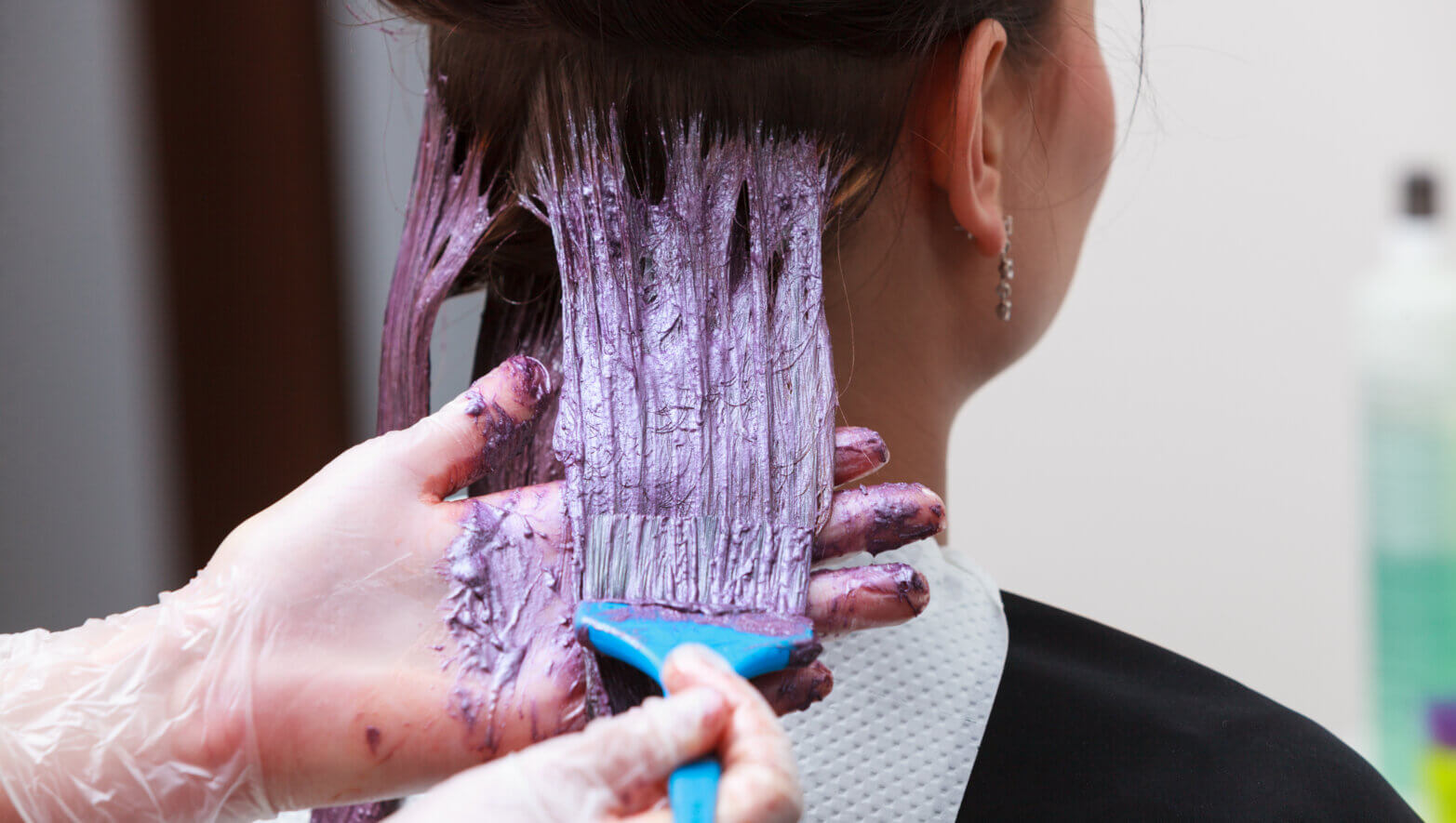 Applying Color to Hair
